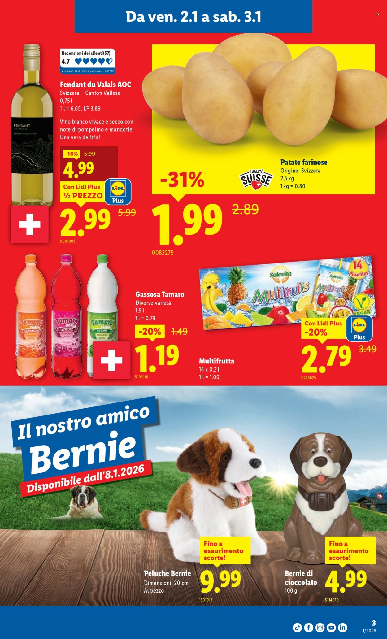 Volantino Lidl - 31.12.2025 - 7.1.2026. Pagina 3. Pagina 3