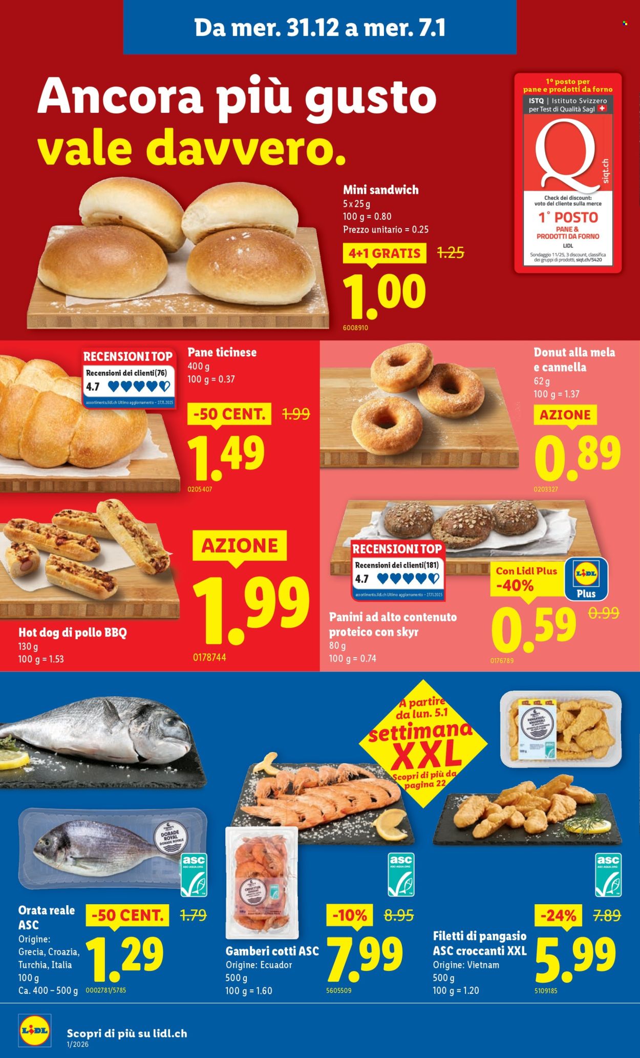 Volantino Lidl - 31.12.2025 - 7.1.2026. Pagina 6. Pagina 6