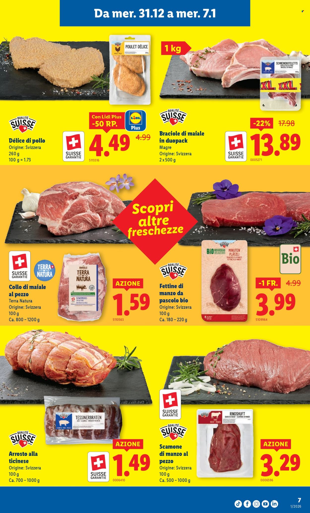 Volantino Lidl - 31.12.2025 - 7.1.2026. Pagina 7. Pagina 7