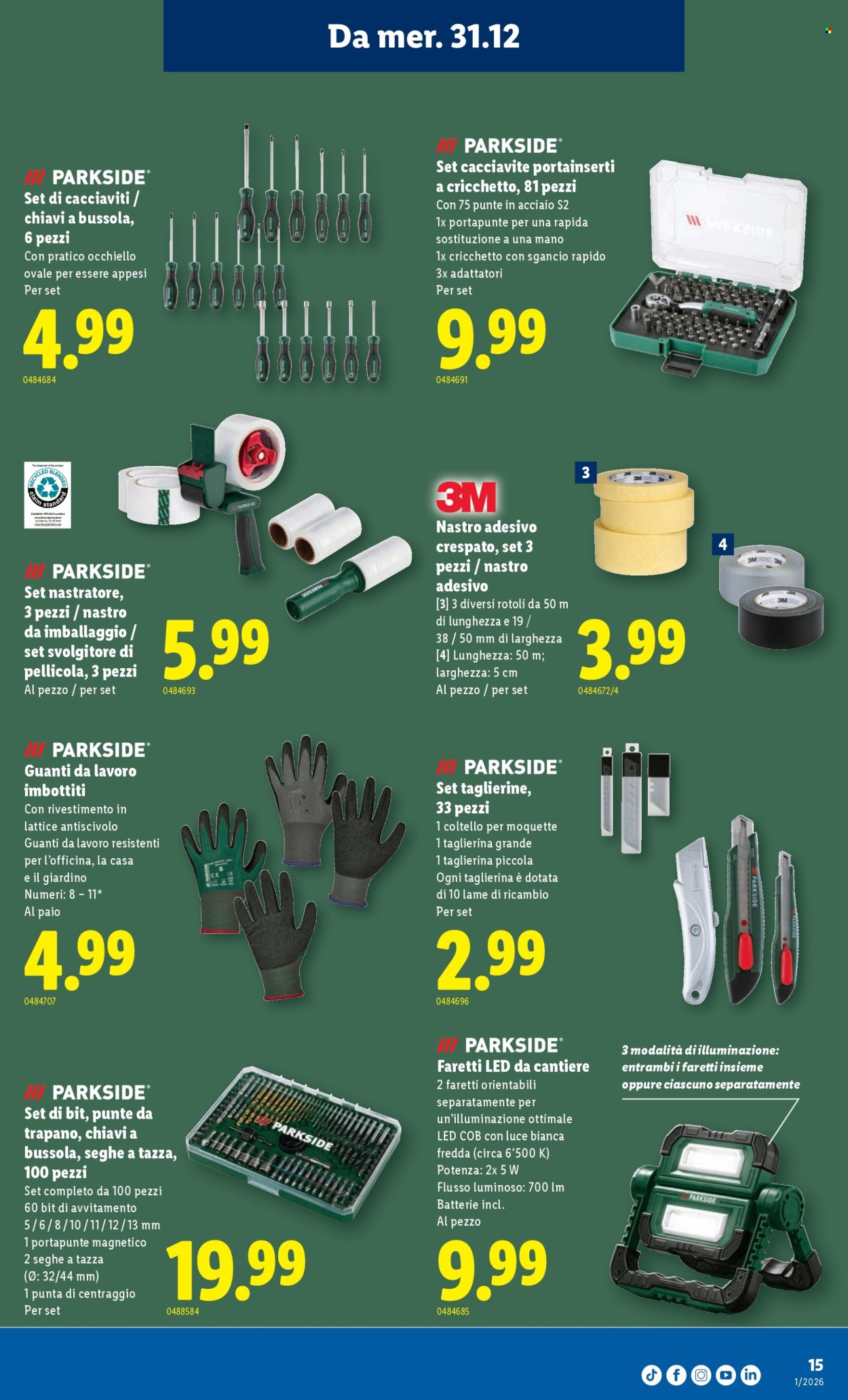Volantino Lidl - 31.12.2025 - 7.1.2026. Pagina 15. Pagina 15