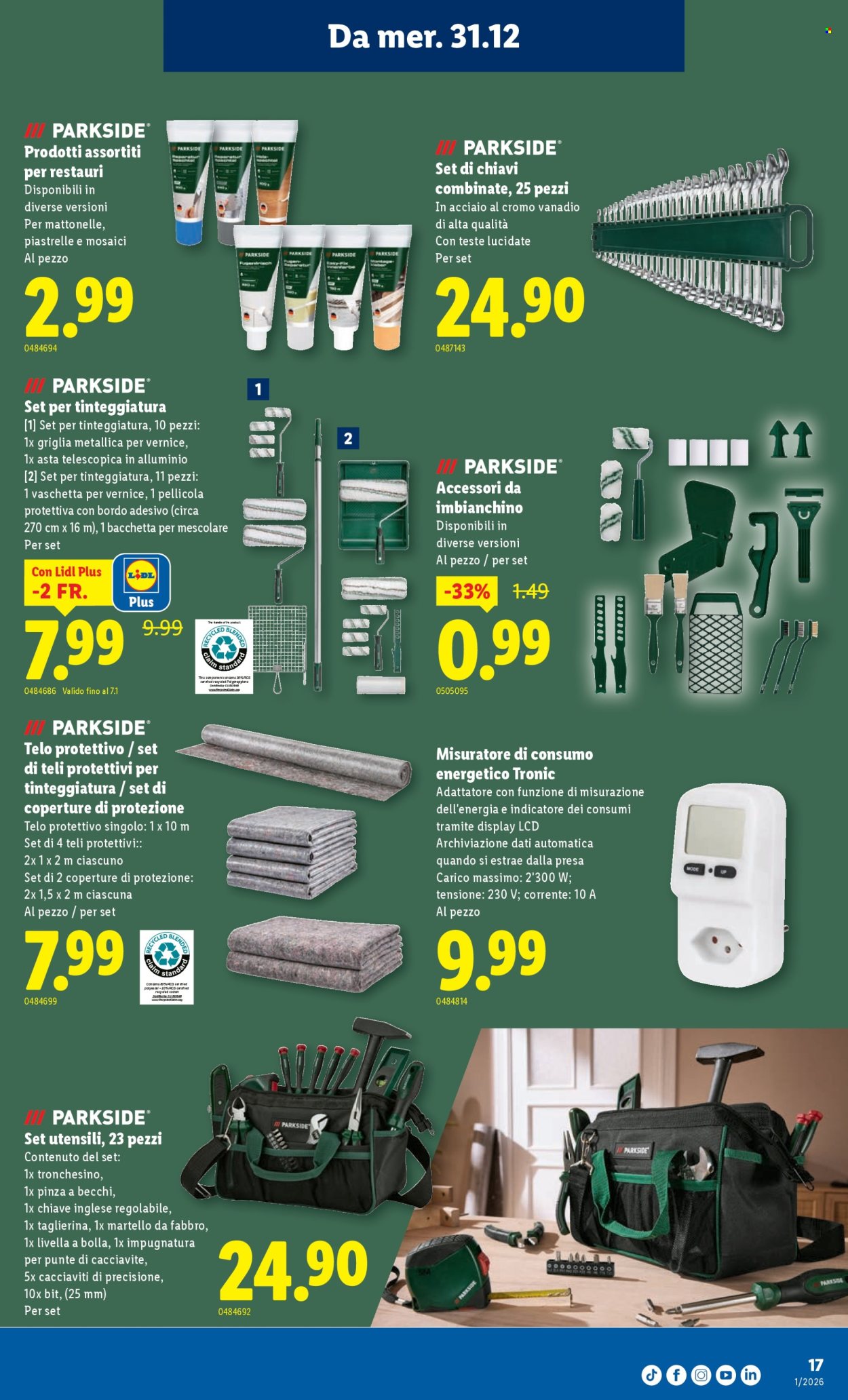 Volantino Lidl - 31.12.2025 - 7.1.2026. Pagina 17. Pagina 17