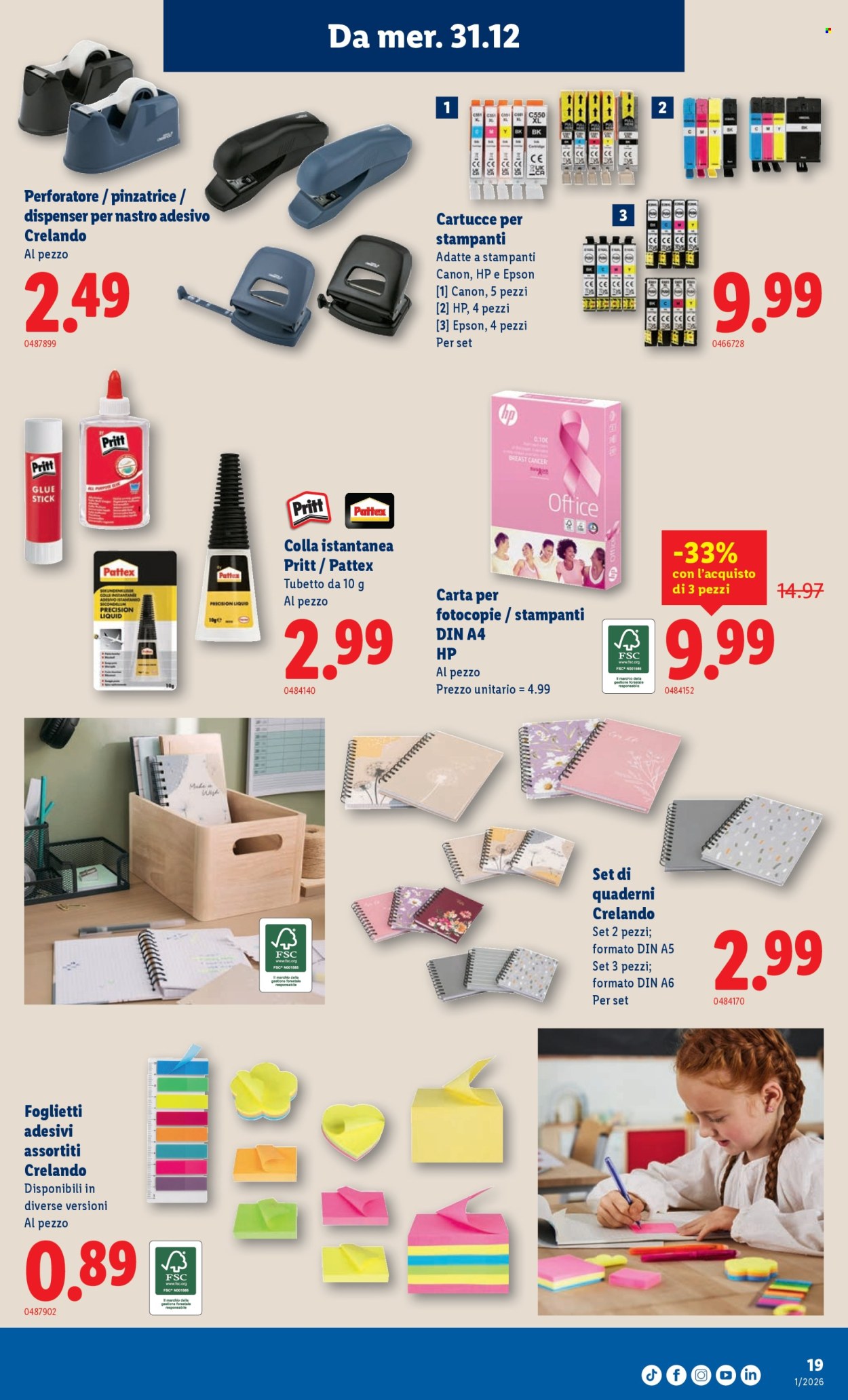 Volantino Lidl - 31.12.2025 - 7.1.2026. Pagina 19. Pagina 19