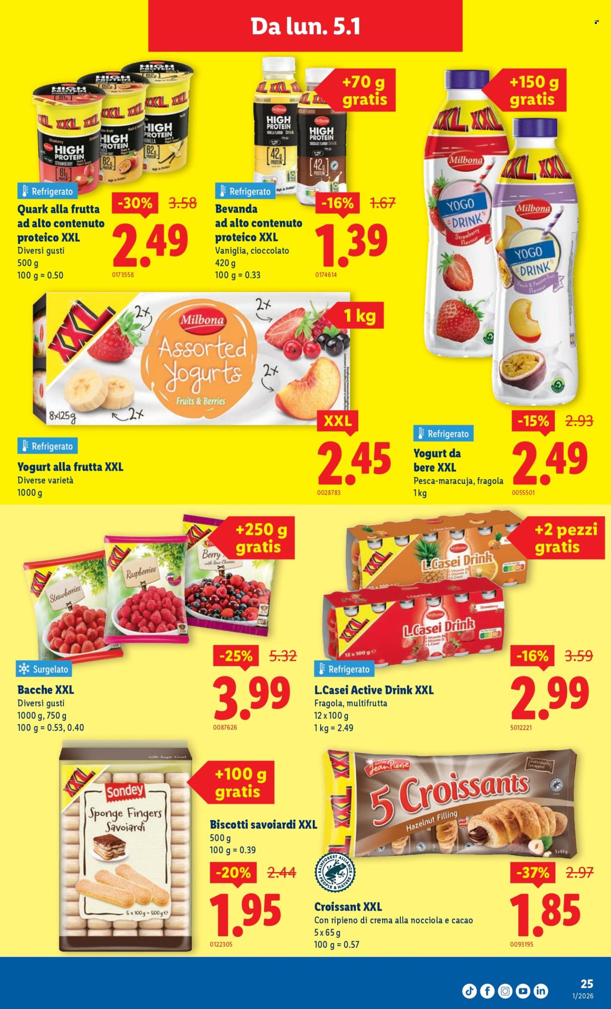 Volantino Lidl - 31.12.2025 - 7.1.2026. Pagina 25. Pagina 25