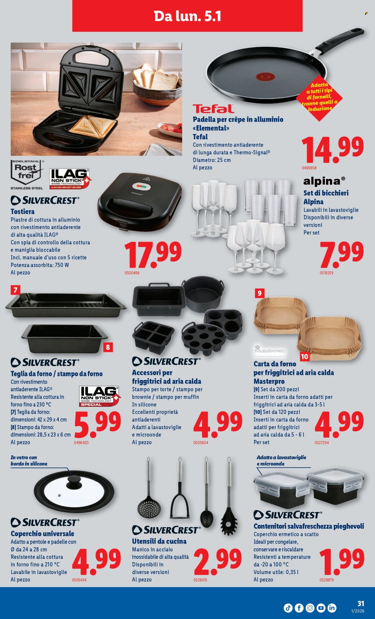 Volantino Lidl - 31.12.2025 - 7.1.2026. Pagina 31. Pagina 31