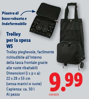 Trolley per la spesa W5
