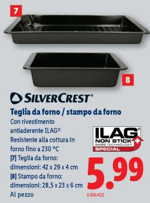 SilverCrest Teglia da forno / stampo da forno