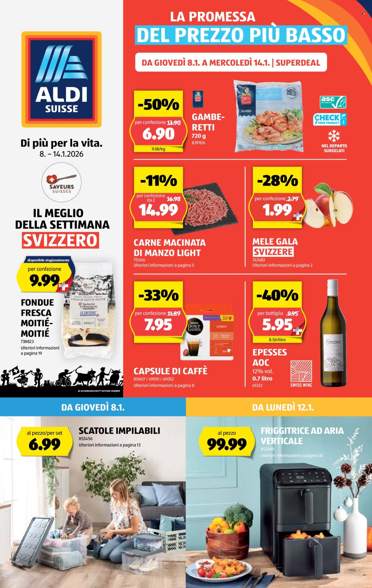 Volantino Aldi - 8.1.2026 - 14.1.2026. Pagina 1. Pagina 1