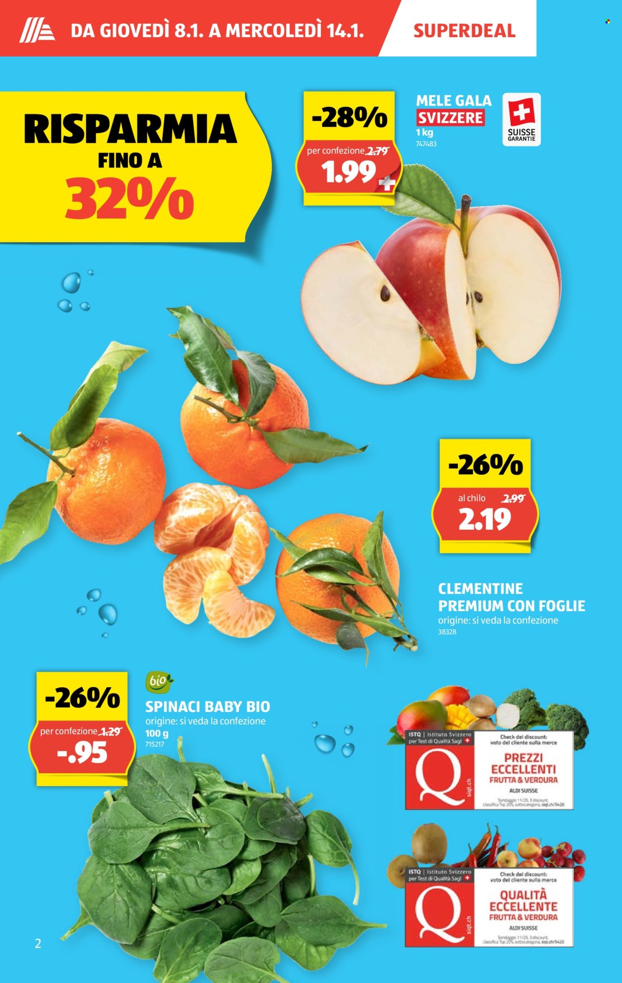 Volantino Aldi - 8.1.2026 - 14.1.2026. Pagina 2. Pagina 2