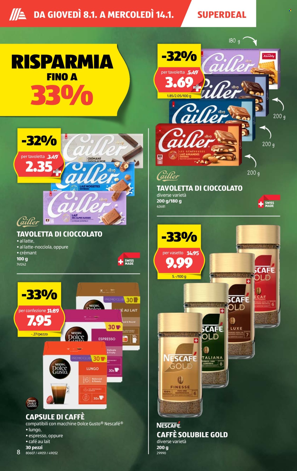 Volantino Aldi - 8.1.2026 - 14.1.2026. Pagina 8. Pagina 8