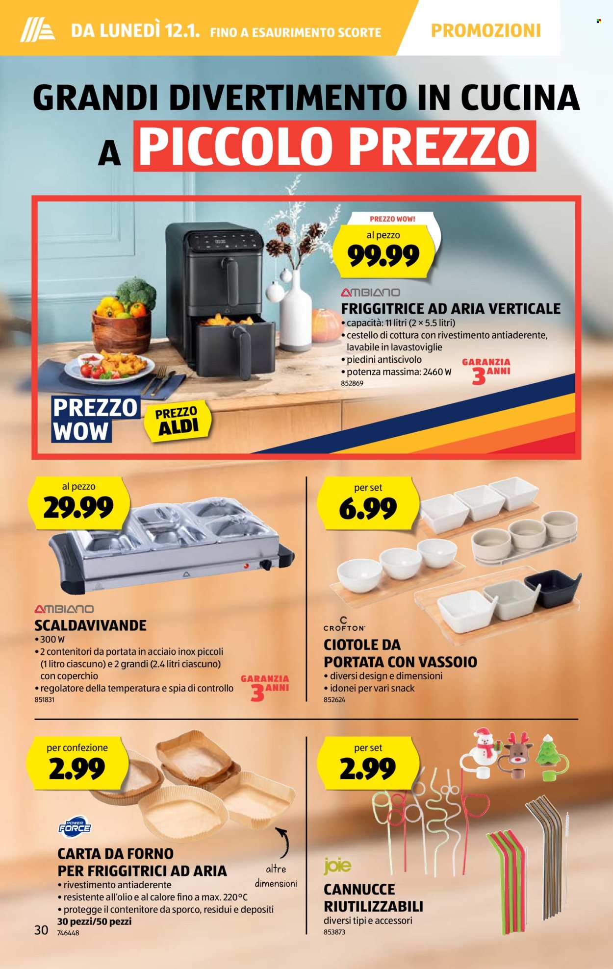 Volantino Aldi - 8.1.2026 - 14.1.2026. Pagina 30. Pagina 30
