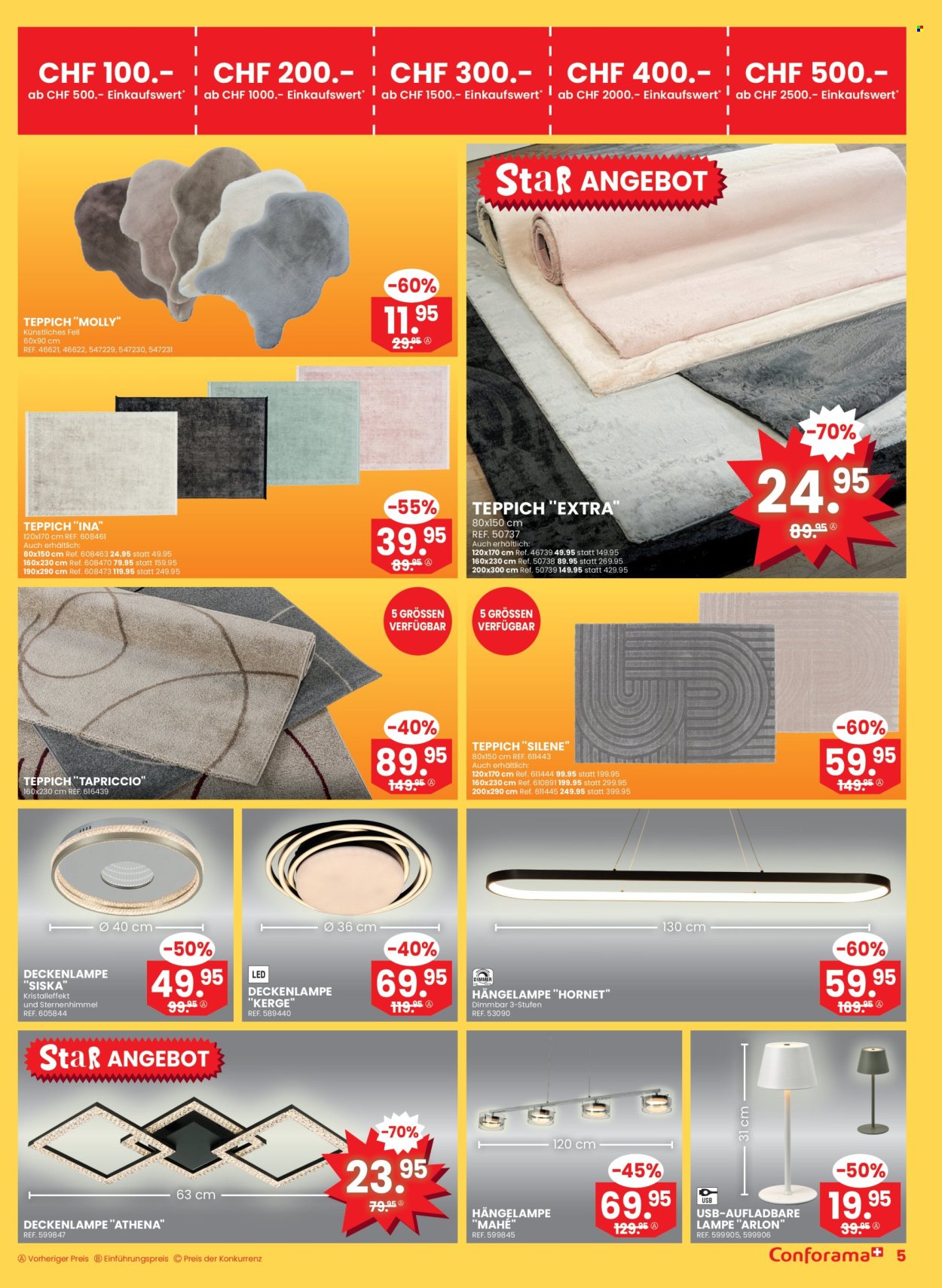 Volantino Conforama - 31.12.2025 - 13.1.2026. Pagina 5. Pagina 5