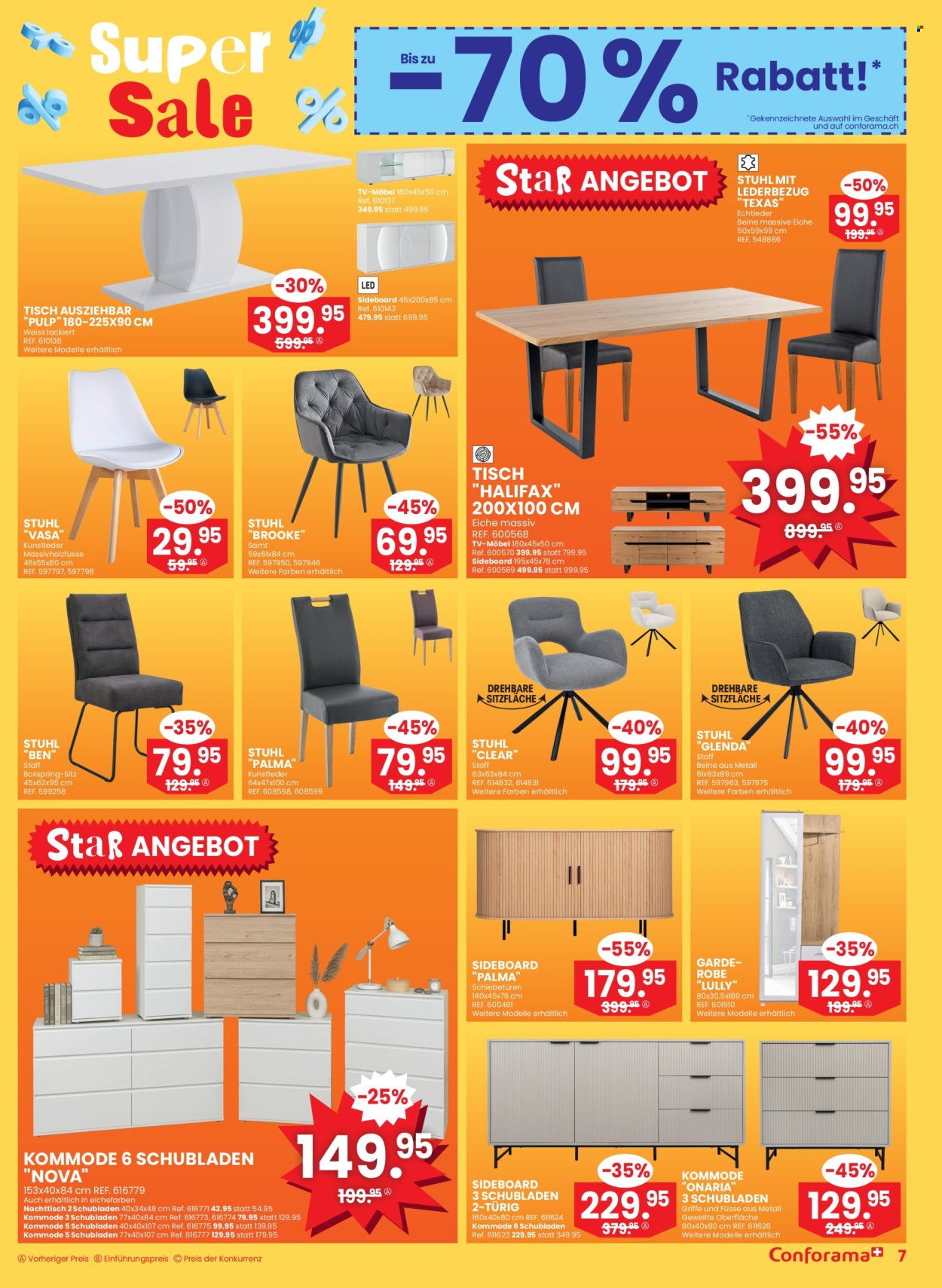 Volantino Conforama - 31.12.2025 - 13.1.2026. Pagina 7. Pagina 7