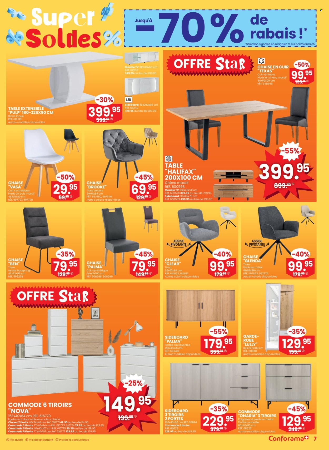 Volantino Conforama - 31.12.2025 - 13.1.2026. Pagina 7. Pagina 7