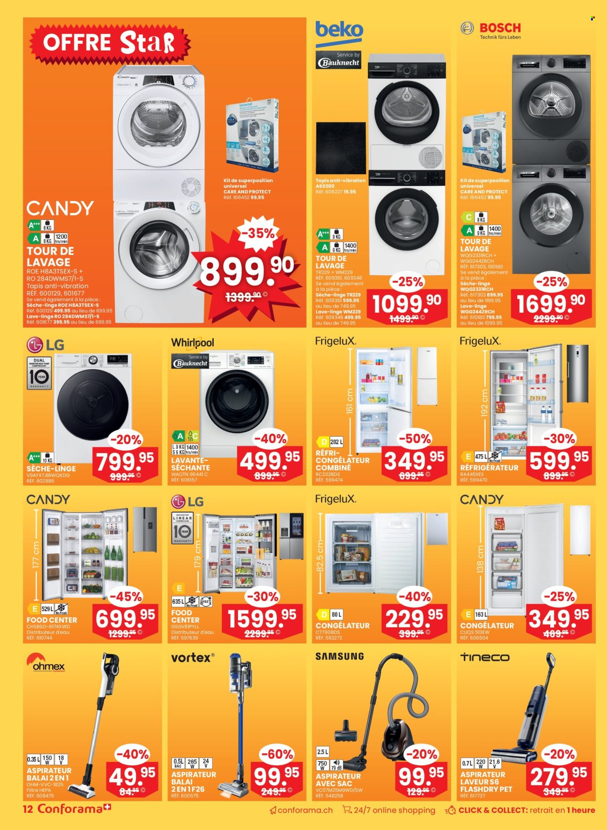 Volantino Conforama - 31.12.2025 - 13.1.2026. Pagina 12. Pagina 12