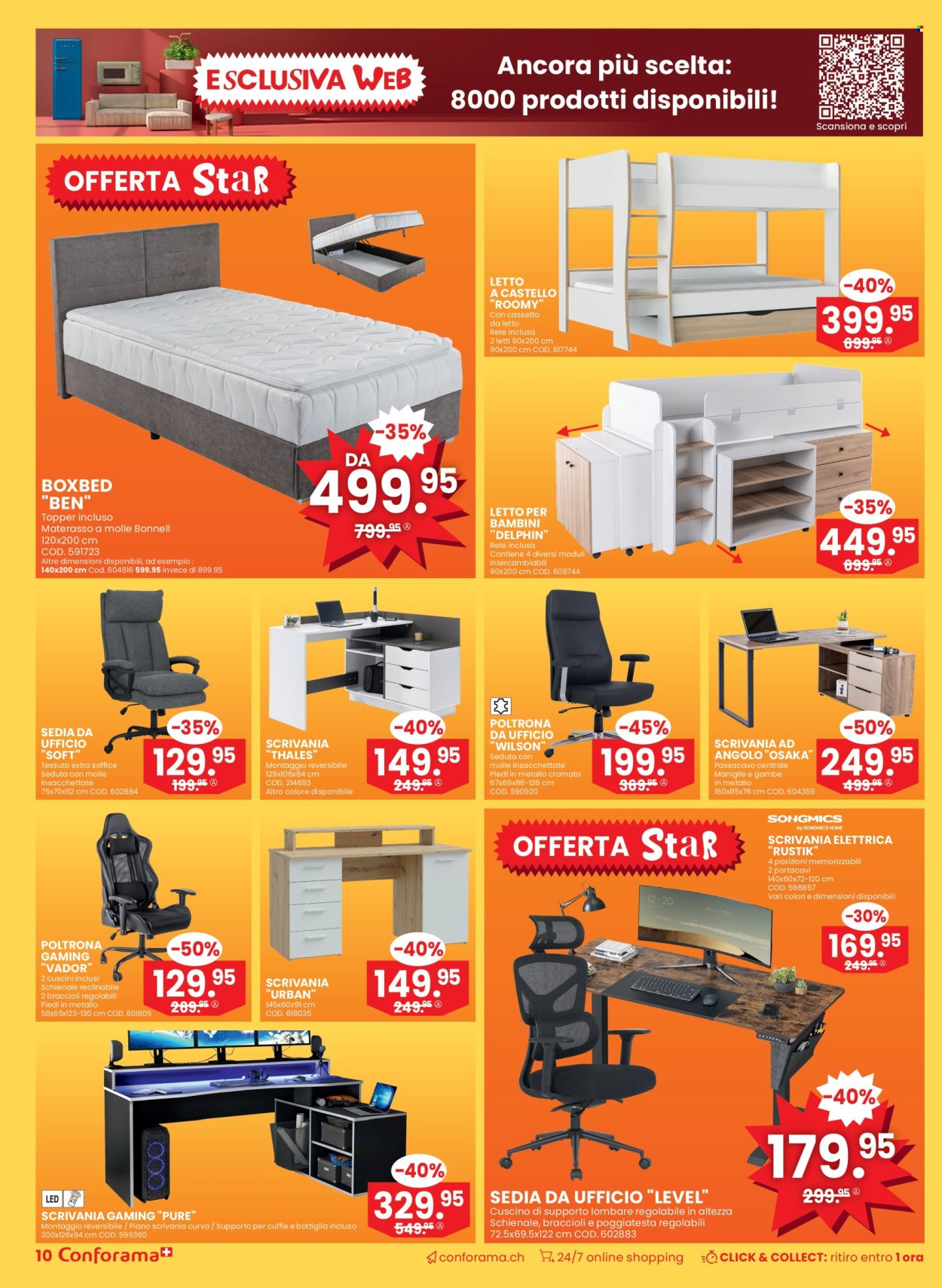 Volantino Conforama - 31.12.2025 - 13.1.2026. Pagina 10. Pagina 10