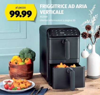 FRIGGITRICE AD ARIA VERTICALE
