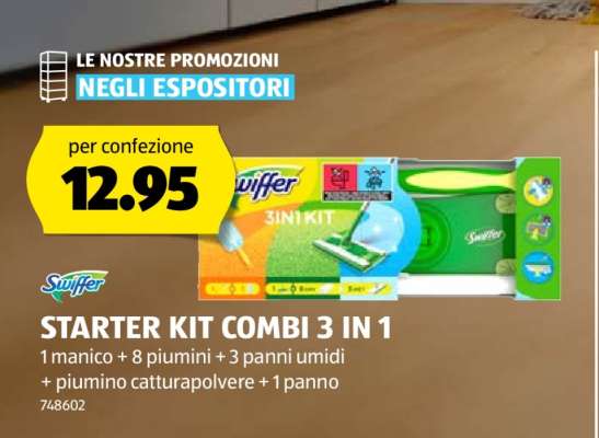 Swiffer STARTER KIT COMBI 3 IN 1