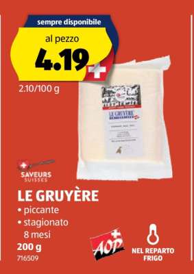 LE GRUYÈRE
