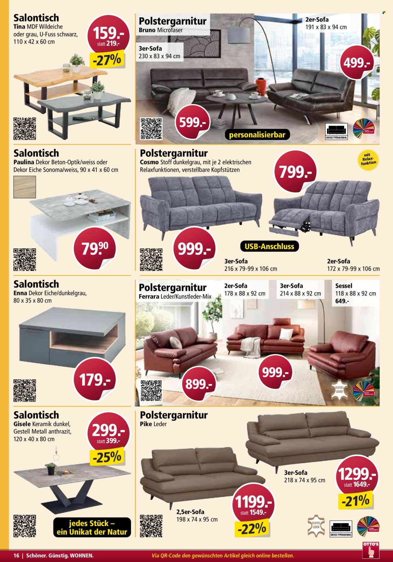 Volantino Otto's. Pagina 16. Pagina 16