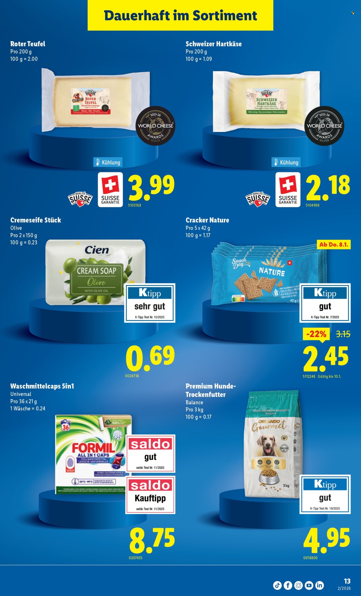 Volantino Lidl - 8.1.2026 - 14.1.2026. Pagina 13. Pagina 13