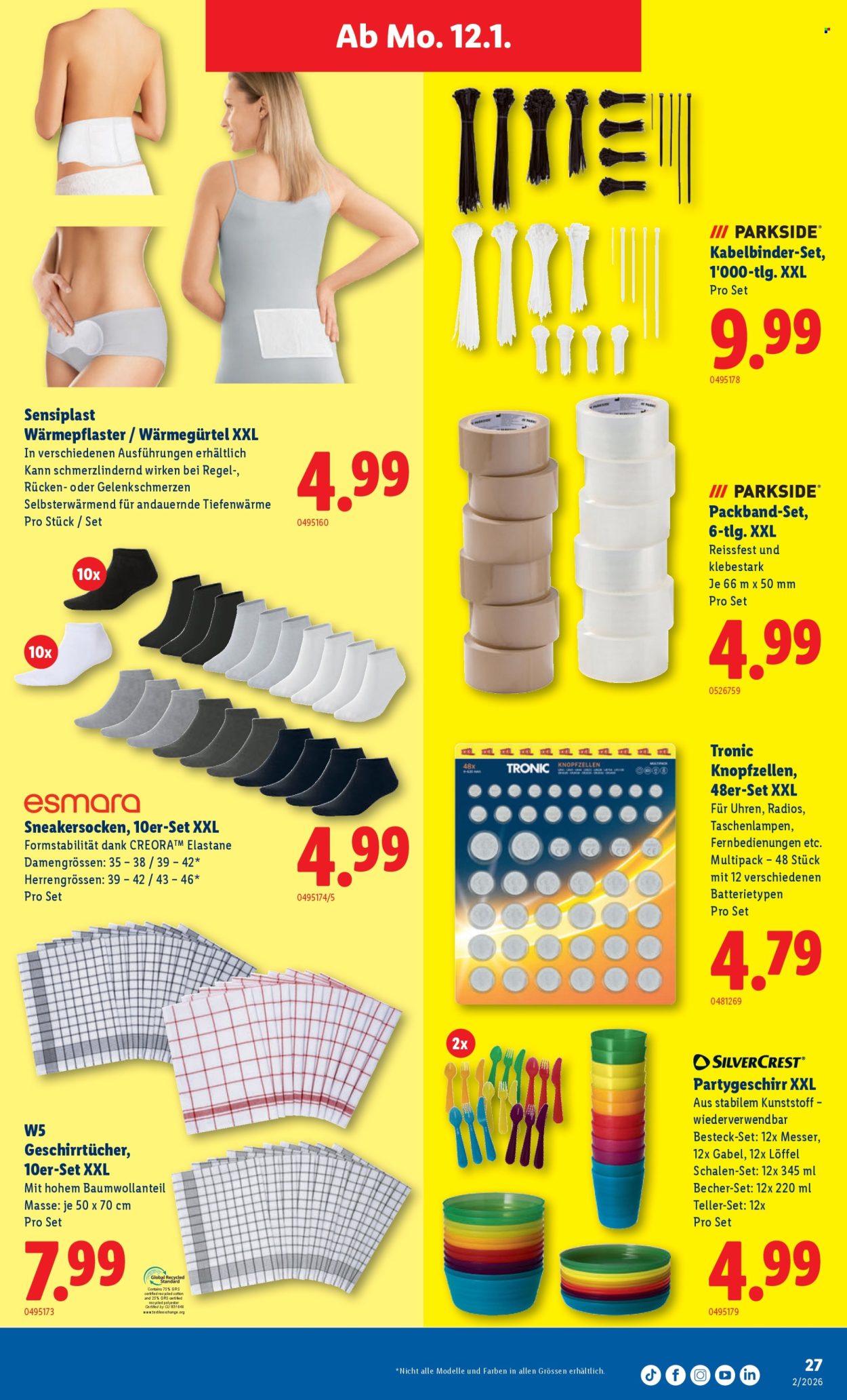 Volantino Lidl - 8.1.2026 - 14.1.2026. Pagina 27. Pagina 27