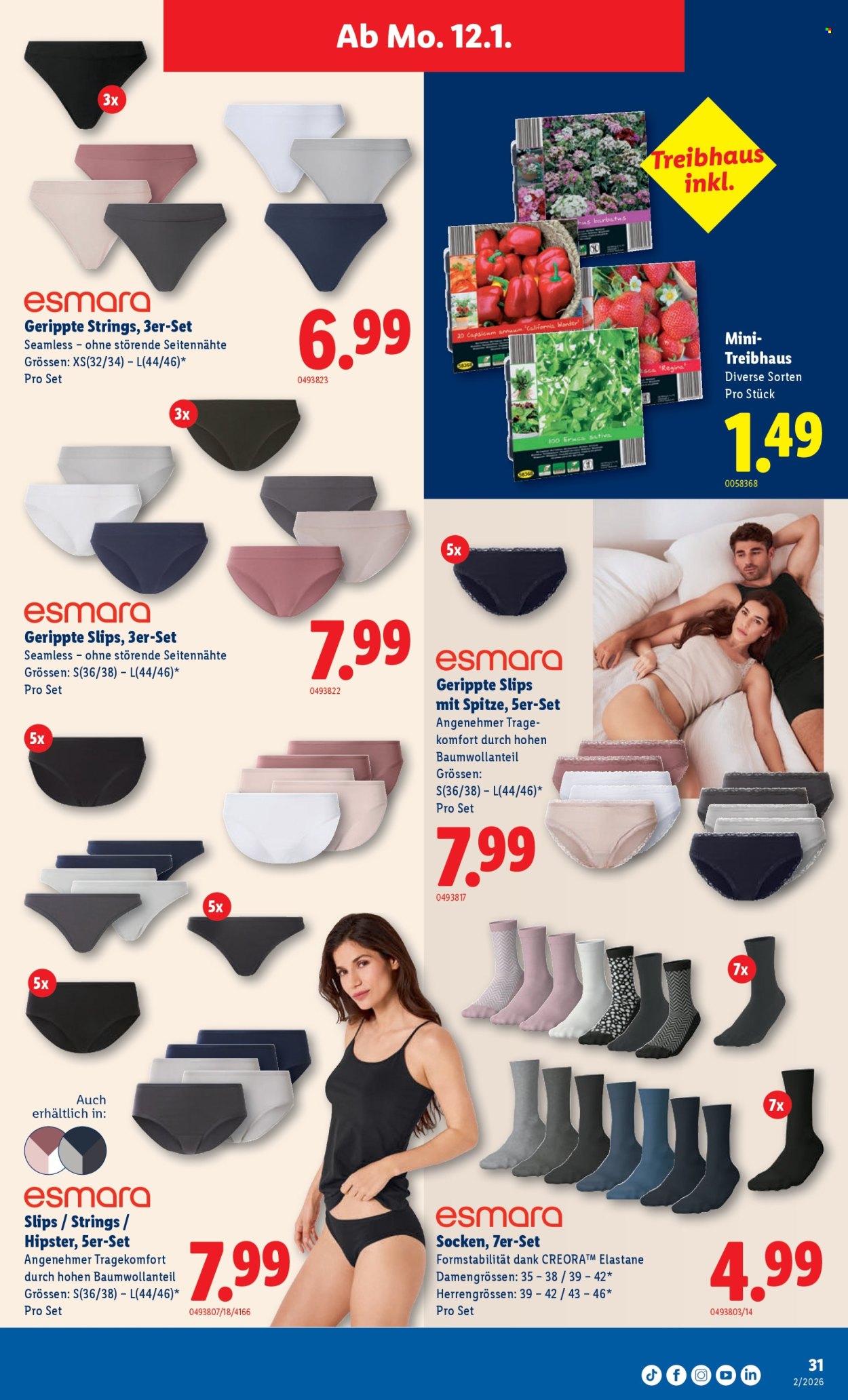 Volantino Lidl - 8.1.2026 - 14.1.2026. Pagina 31. Pagina 31