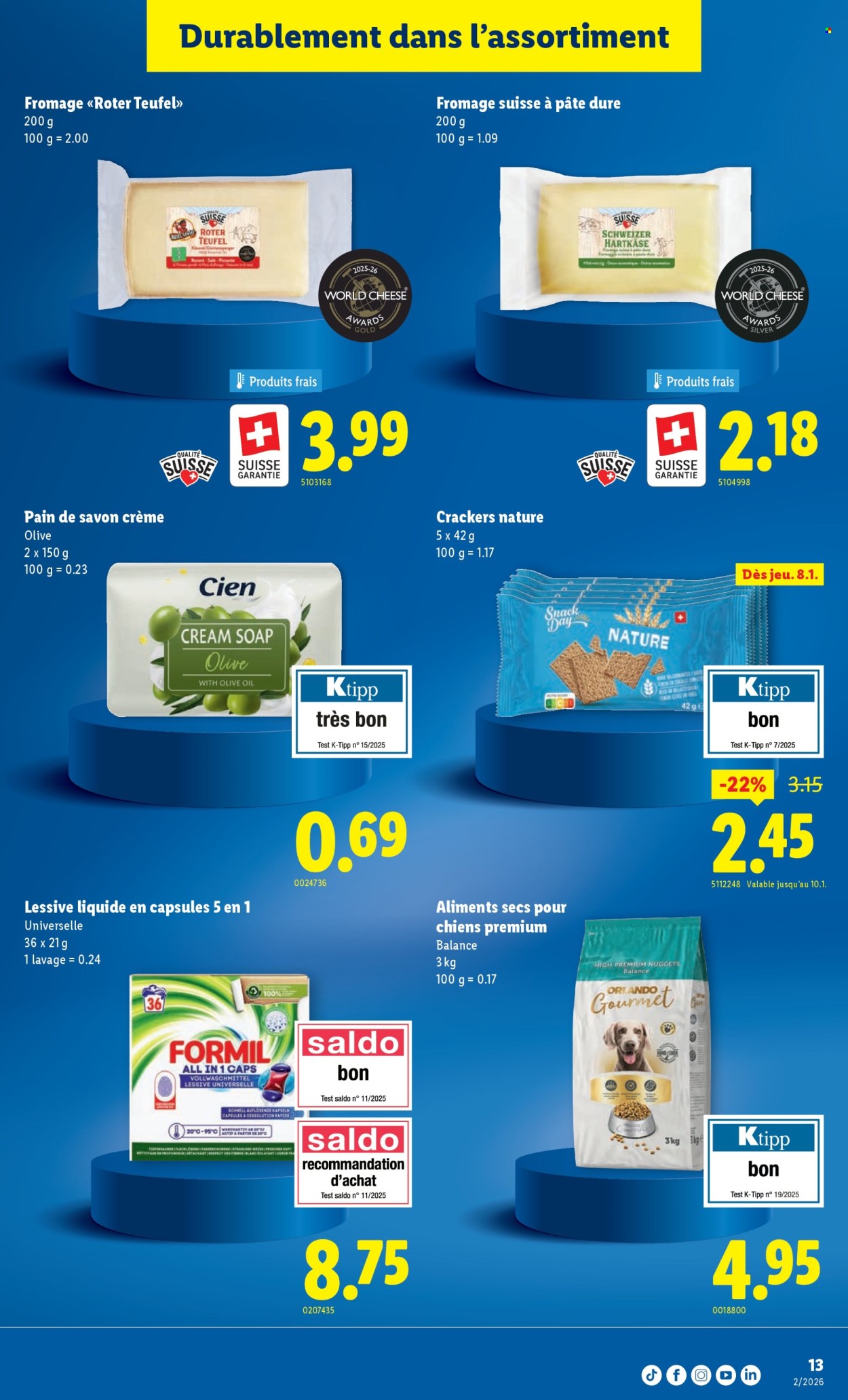 Volantino Lidl - 8.1.2026 - 14.1.2026. Pagina 13. Pagina 13