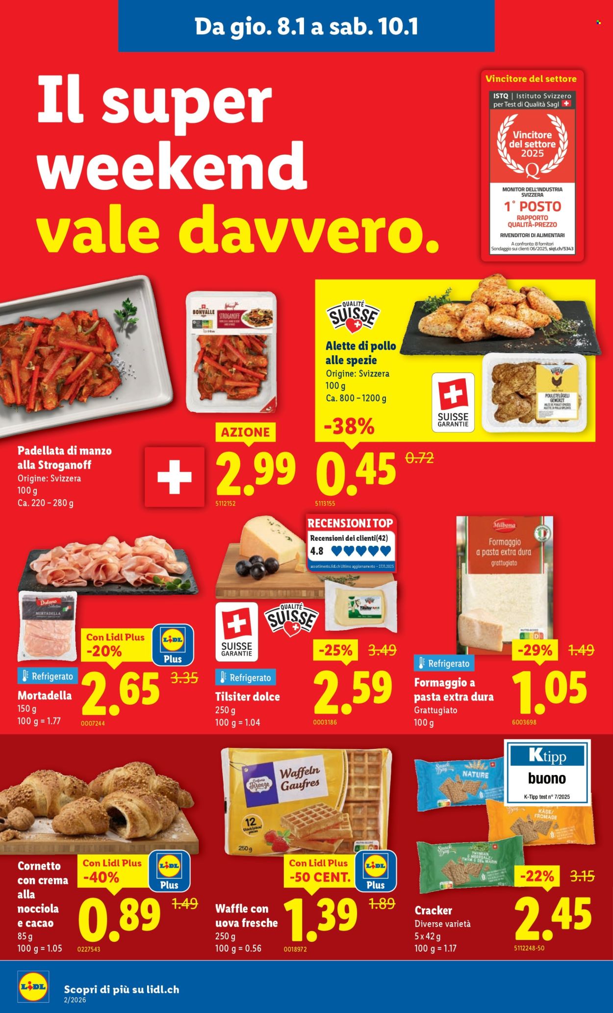 Volantino Lidl - 8.1.2026 - 14.1.2026. Pagina 2. Pagina 2
