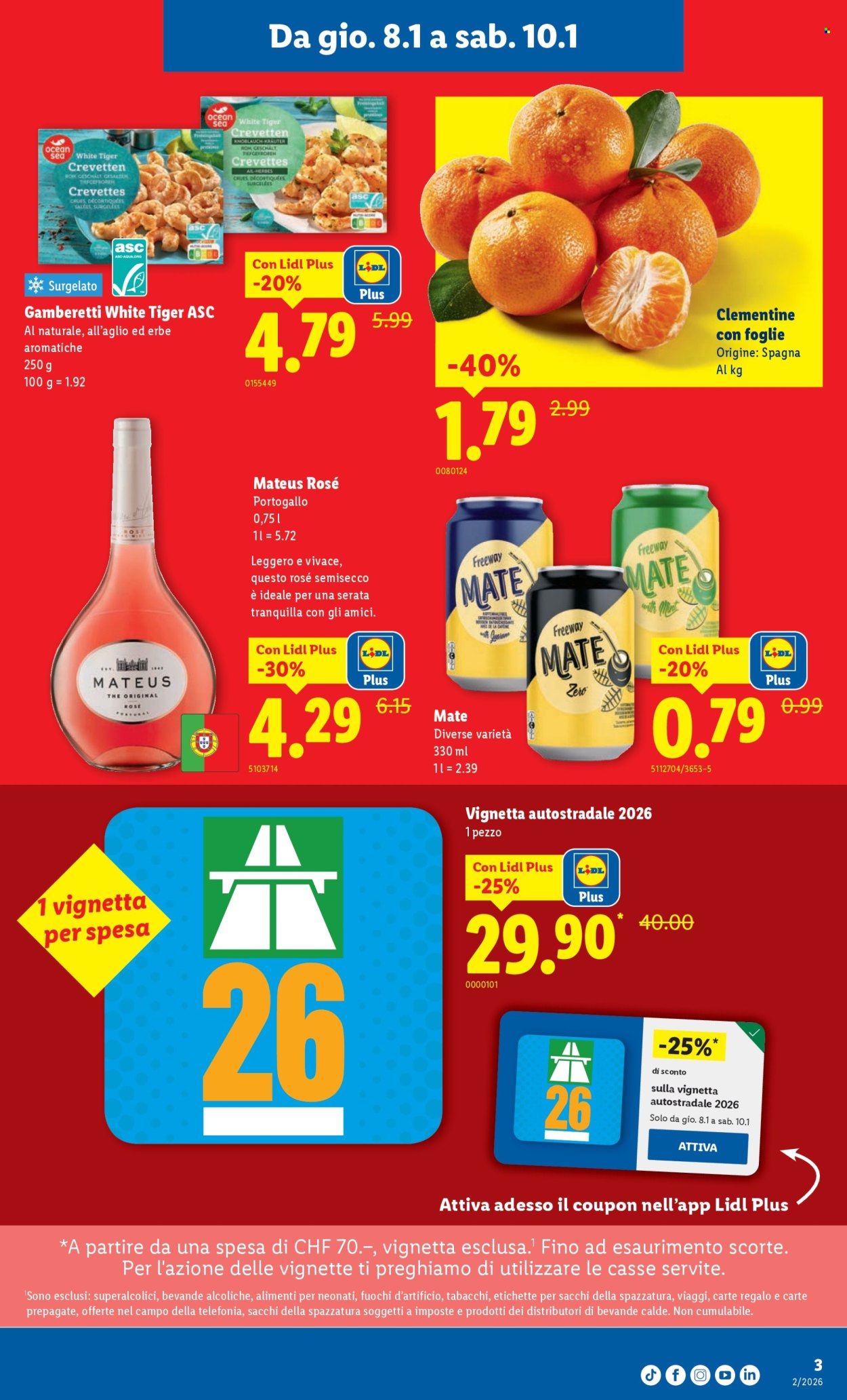 Volantino Lidl - 8.1.2026 - 14.1.2026. Pagina 3. Pagina 3