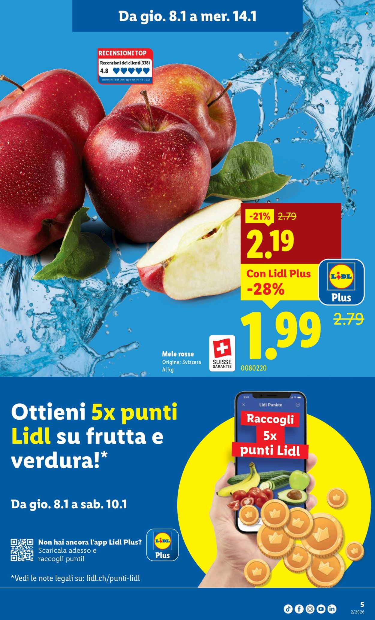 Volantino Lidl - 8.1.2026 - 14.1.2026. Pagina 5. Pagina 5