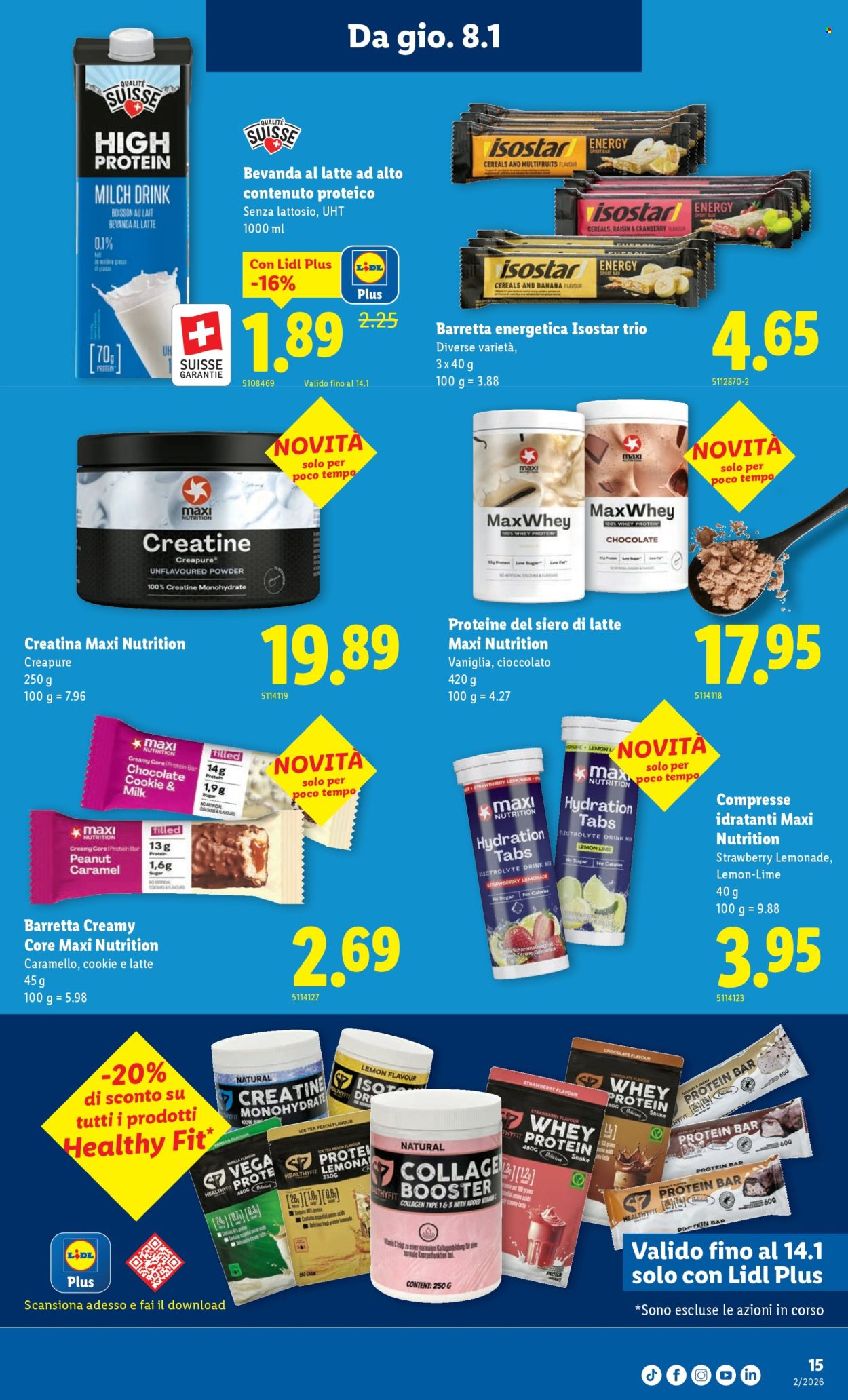 Volantino Lidl - 8.1.2026 - 14.1.2026. Pagina 15. Pagina 15