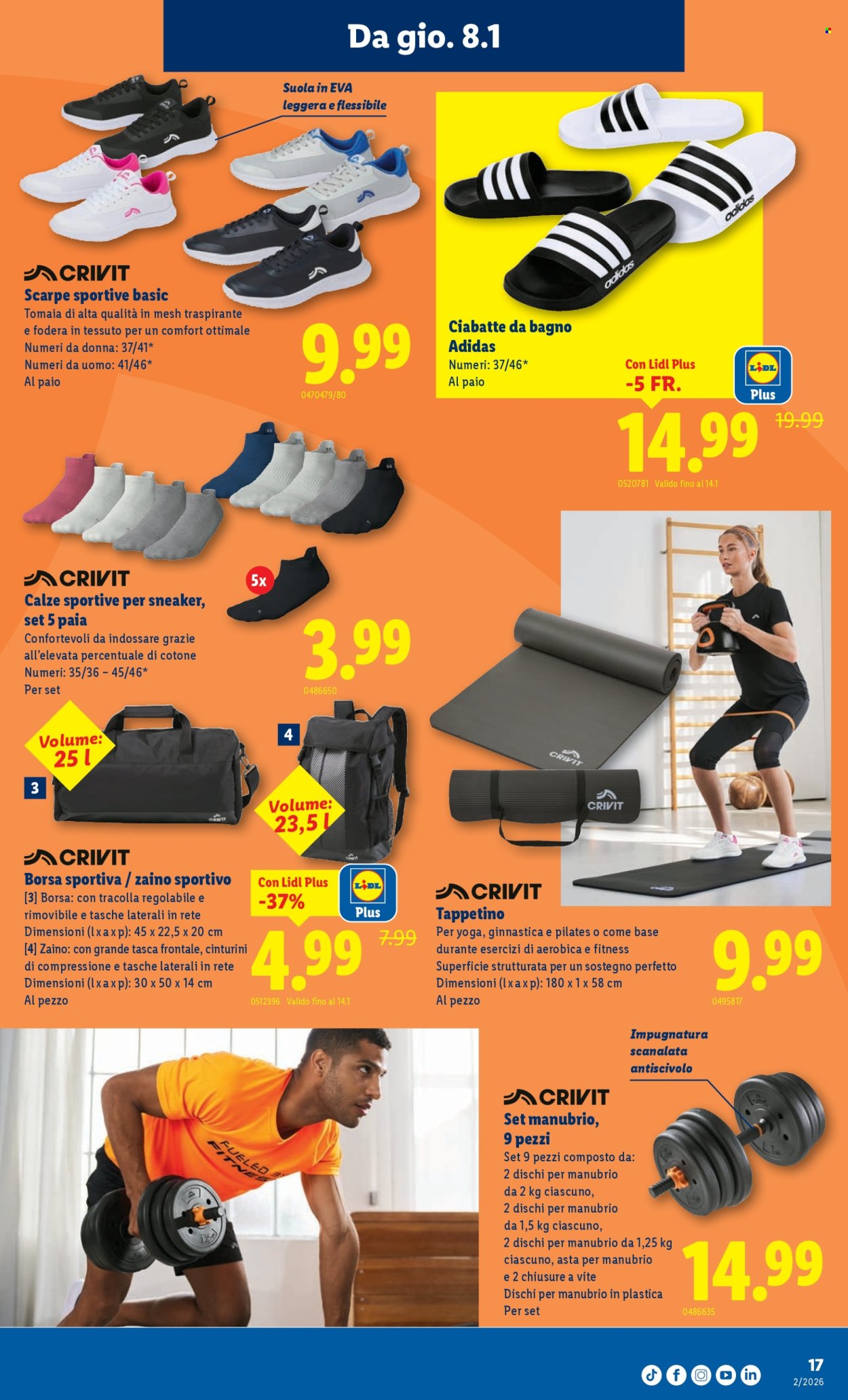 Volantino Lidl - 8.1.2026 - 14.1.2026. Pagina 17. Pagina 17