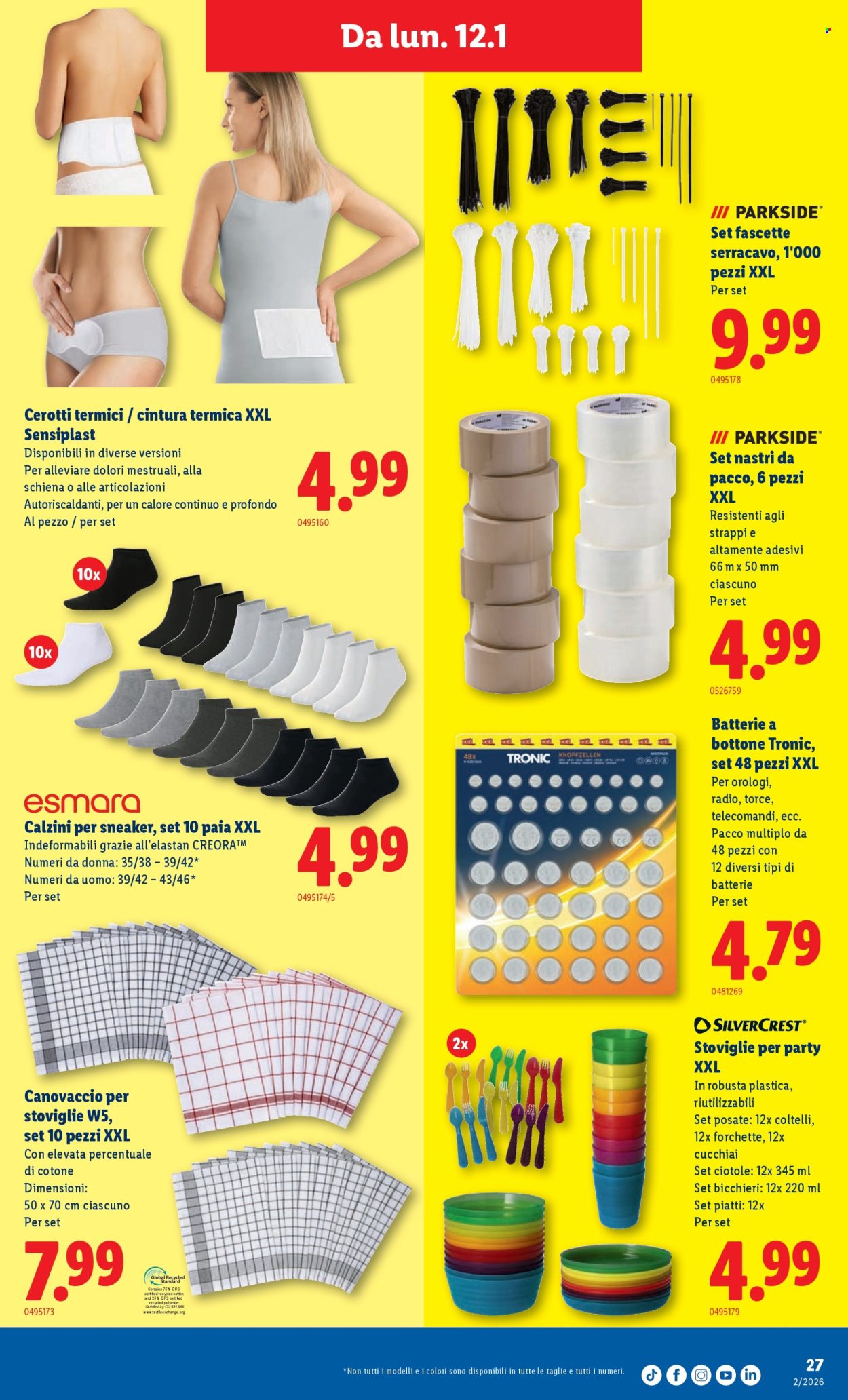 Volantino Lidl - 8.1.2026 - 14.1.2026. Pagina 27. Pagina 27