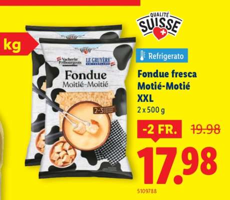 Fondue fresca Motié-Motié XXL
