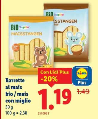 Bio Lupilu Maisstangen