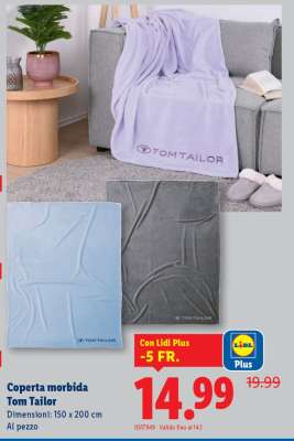 Coperta morbida Tom Tailor