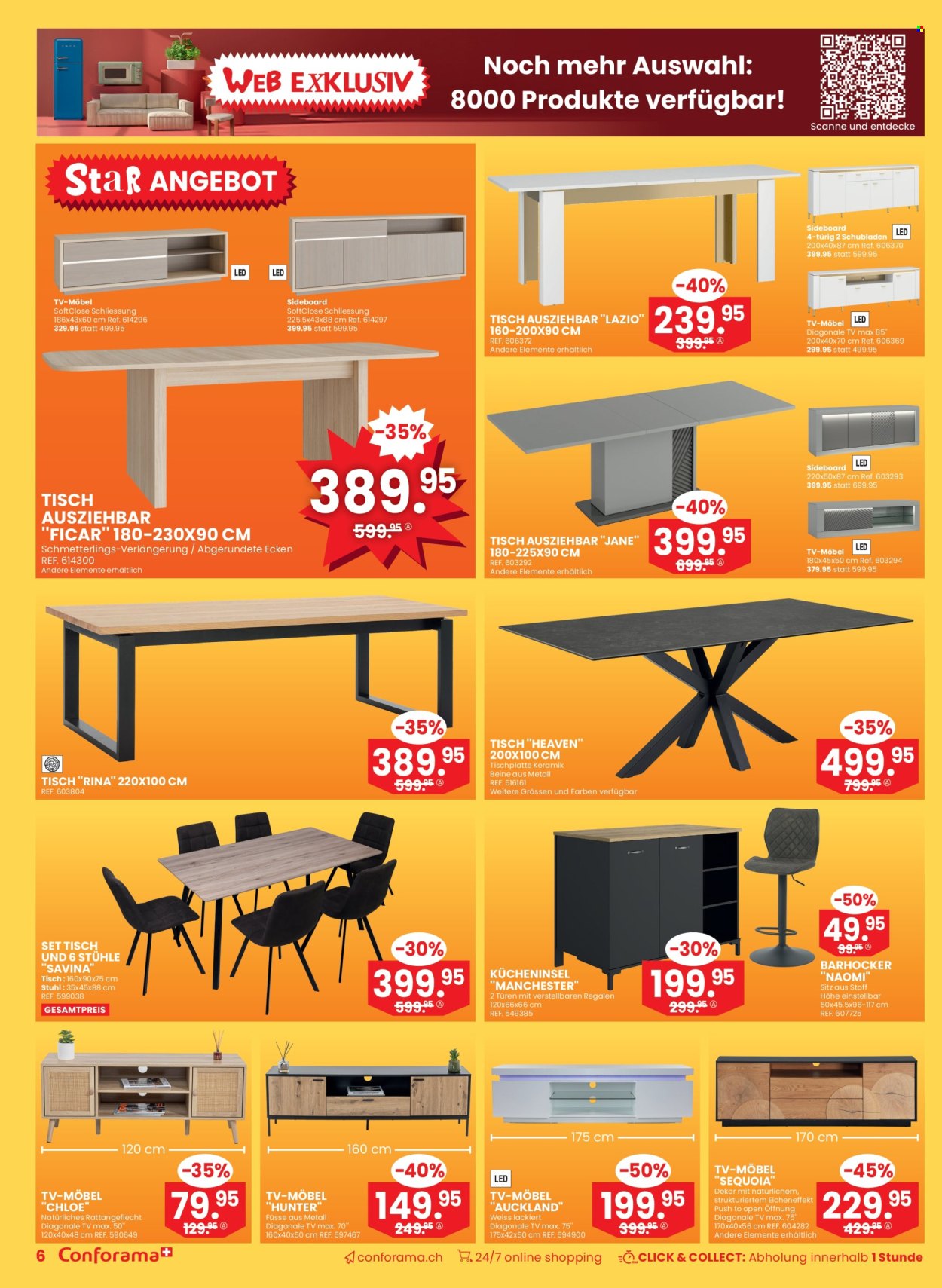 Volantino Conforama - 7.1.2026 - 20.1.2026. Pagina 6. Pagina 6