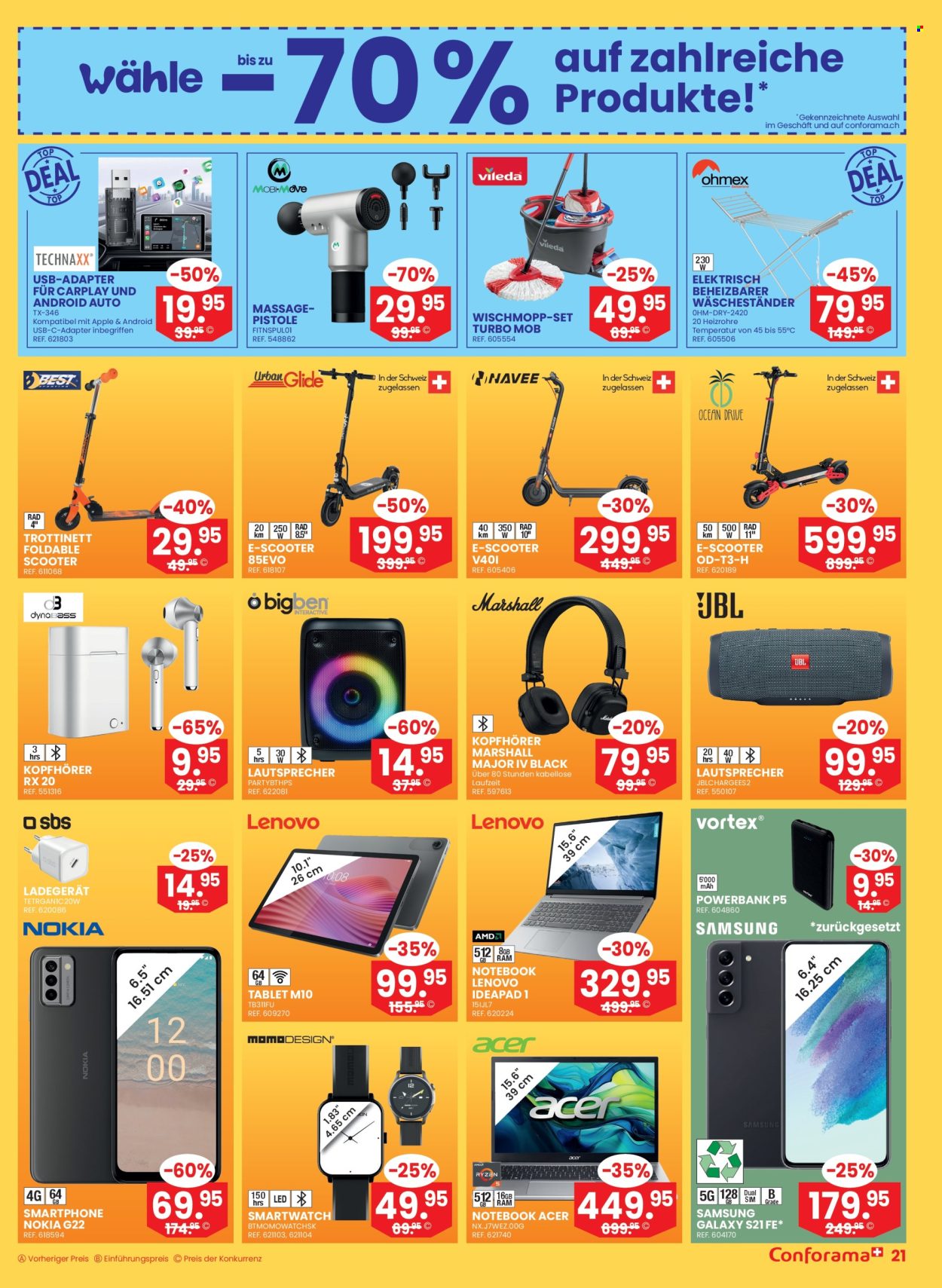 Volantino Conforama - 7.1.2026 - 20.1.2026. Pagina 21. Pagina 21