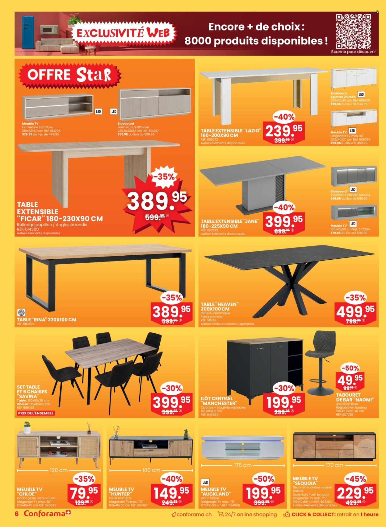 Volantino Conforama - 7.1.2026 - 20.1.2026. Pagina 6. Pagina 6
