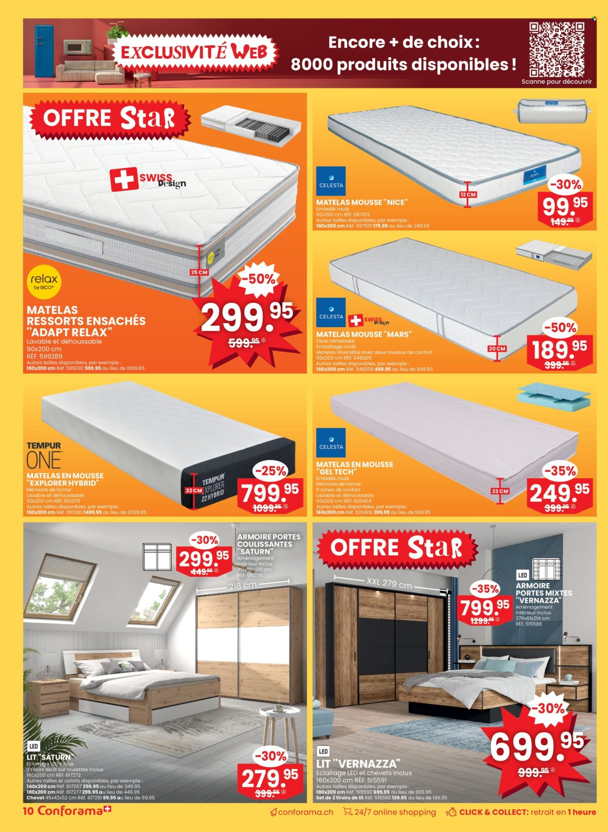 Volantino Conforama - 7.1.2026 - 20.1.2026. Pagina 10. Pagina 10