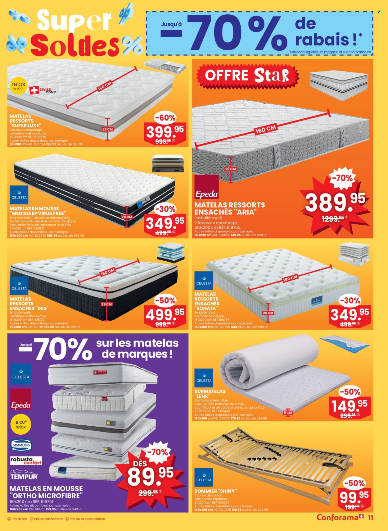 Volantino Conforama - 7.1.2026 - 20.1.2026. Pagina 11. Pagina 11