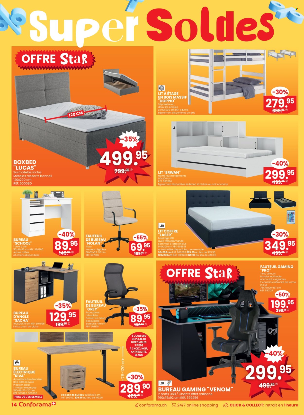 Volantino Conforama - 7.1.2026 - 20.1.2026. Pagina 14. Pagina 14