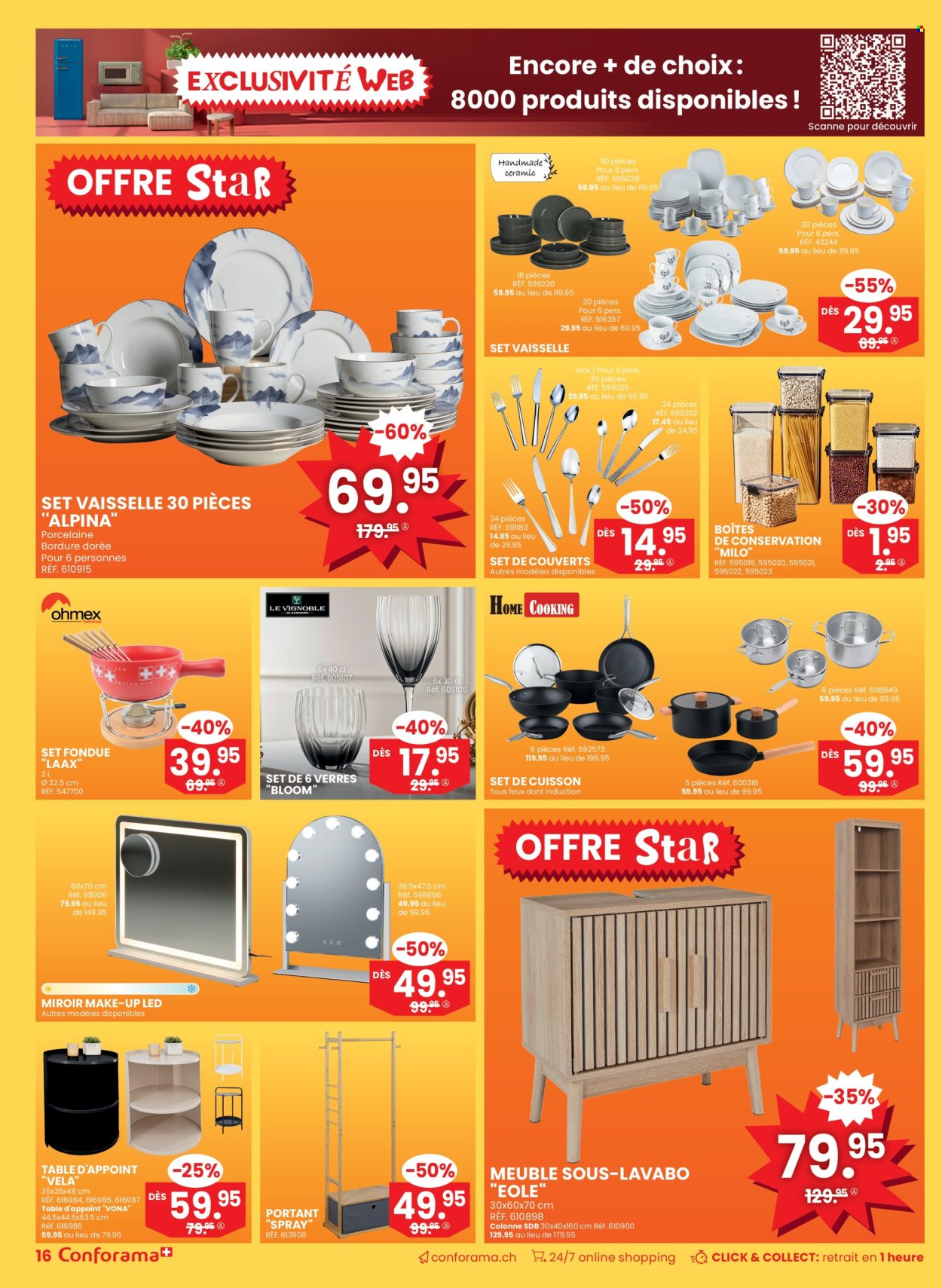 Volantino Conforama - 7.1.2026 - 20.1.2026. Pagina 16. Pagina 16