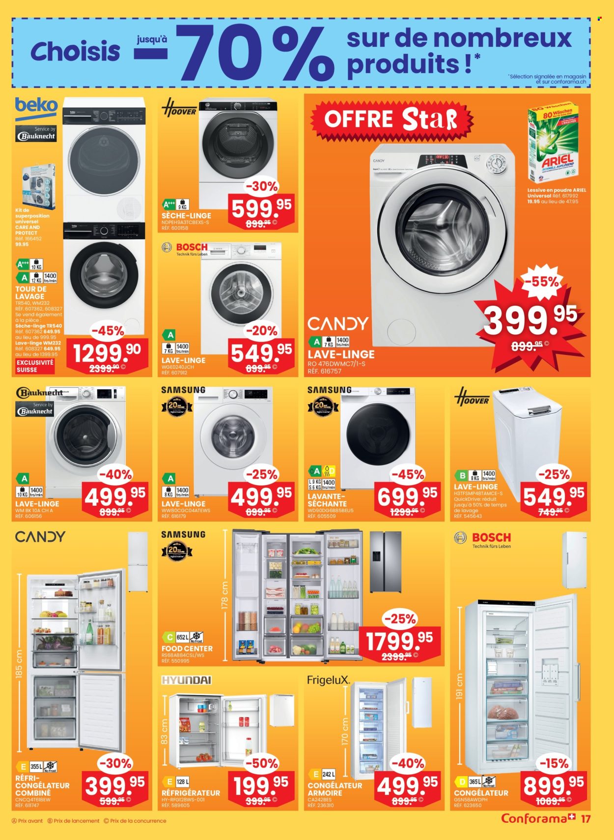 Volantino Conforama - 7.1.2026 - 20.1.2026. Pagina 17. Pagina 17