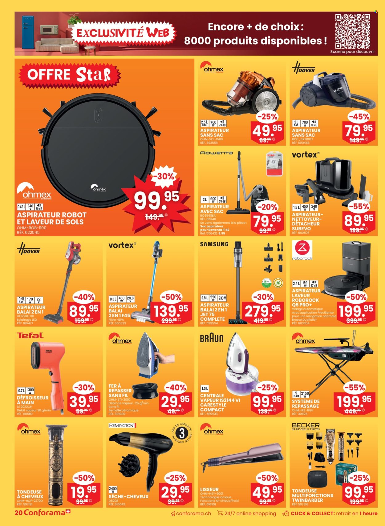 Volantino Conforama - 7.1.2026 - 20.1.2026. Pagina 20. Pagina 20
