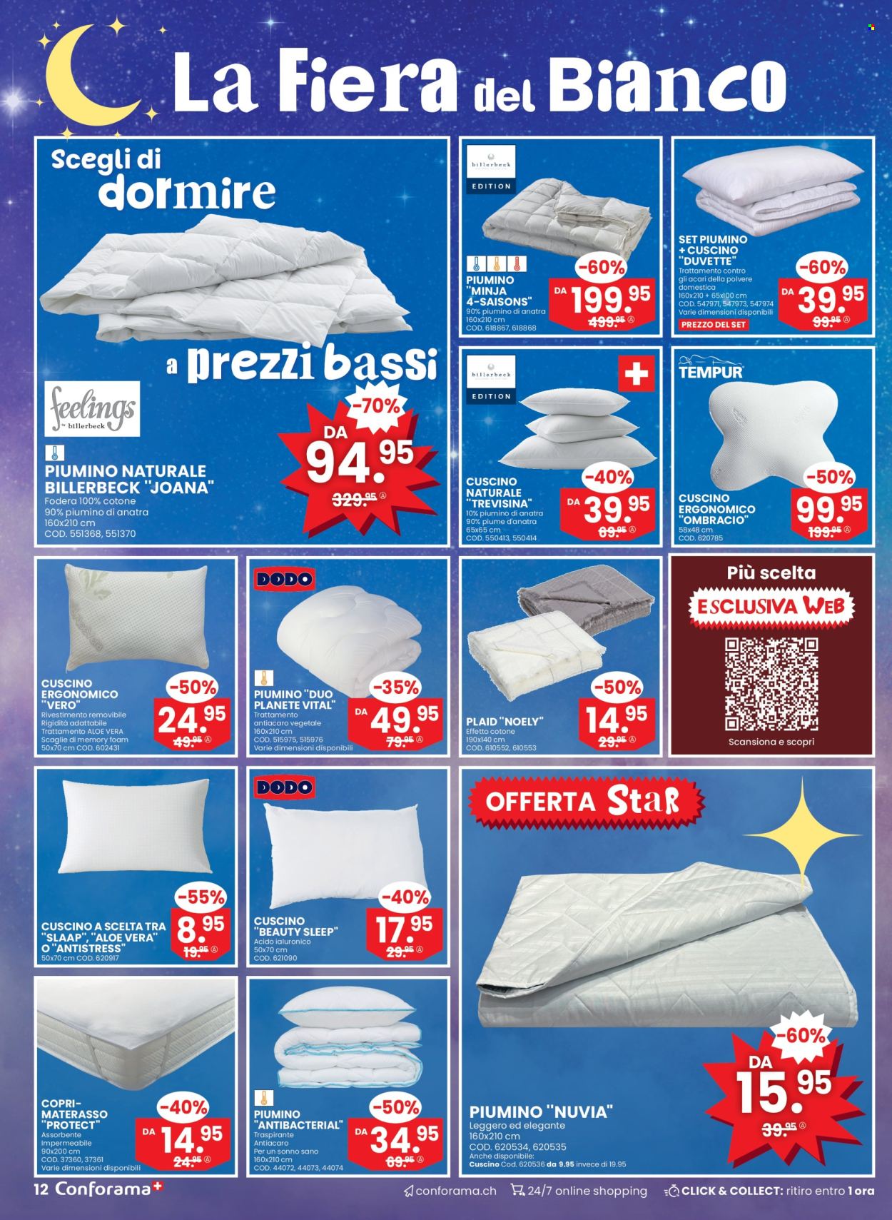 Volantino Conforama - 7.1.2026 - 20.1.2026. Pagina 12. Pagina 12