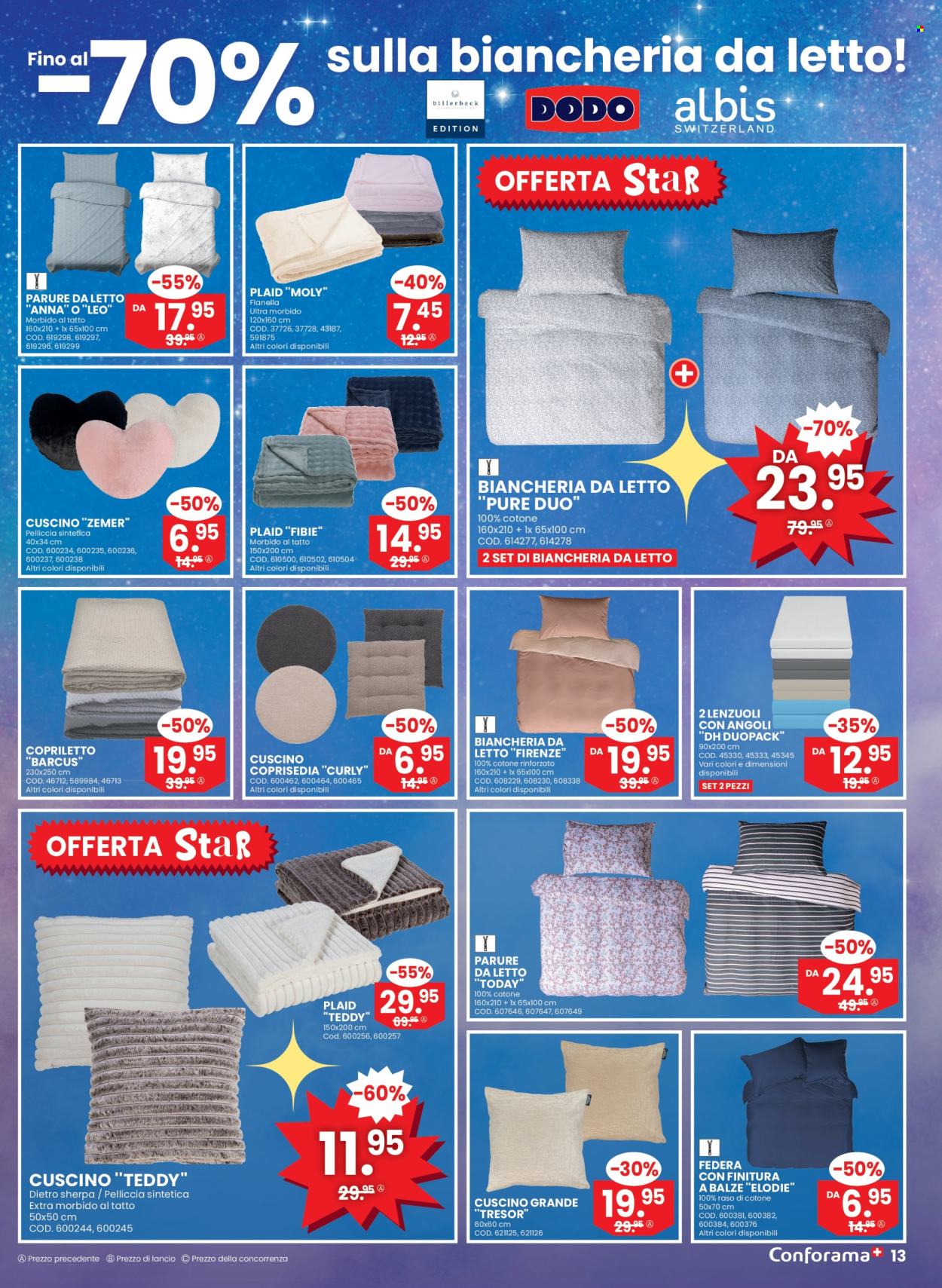 Volantino Conforama - 7.1.2026 - 20.1.2026. Pagina 13. Pagina 13