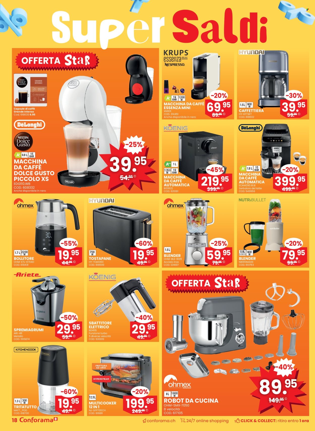 Volantino Conforama - 7.1.2026 - 20.1.2026. Pagina 18. Pagina 18