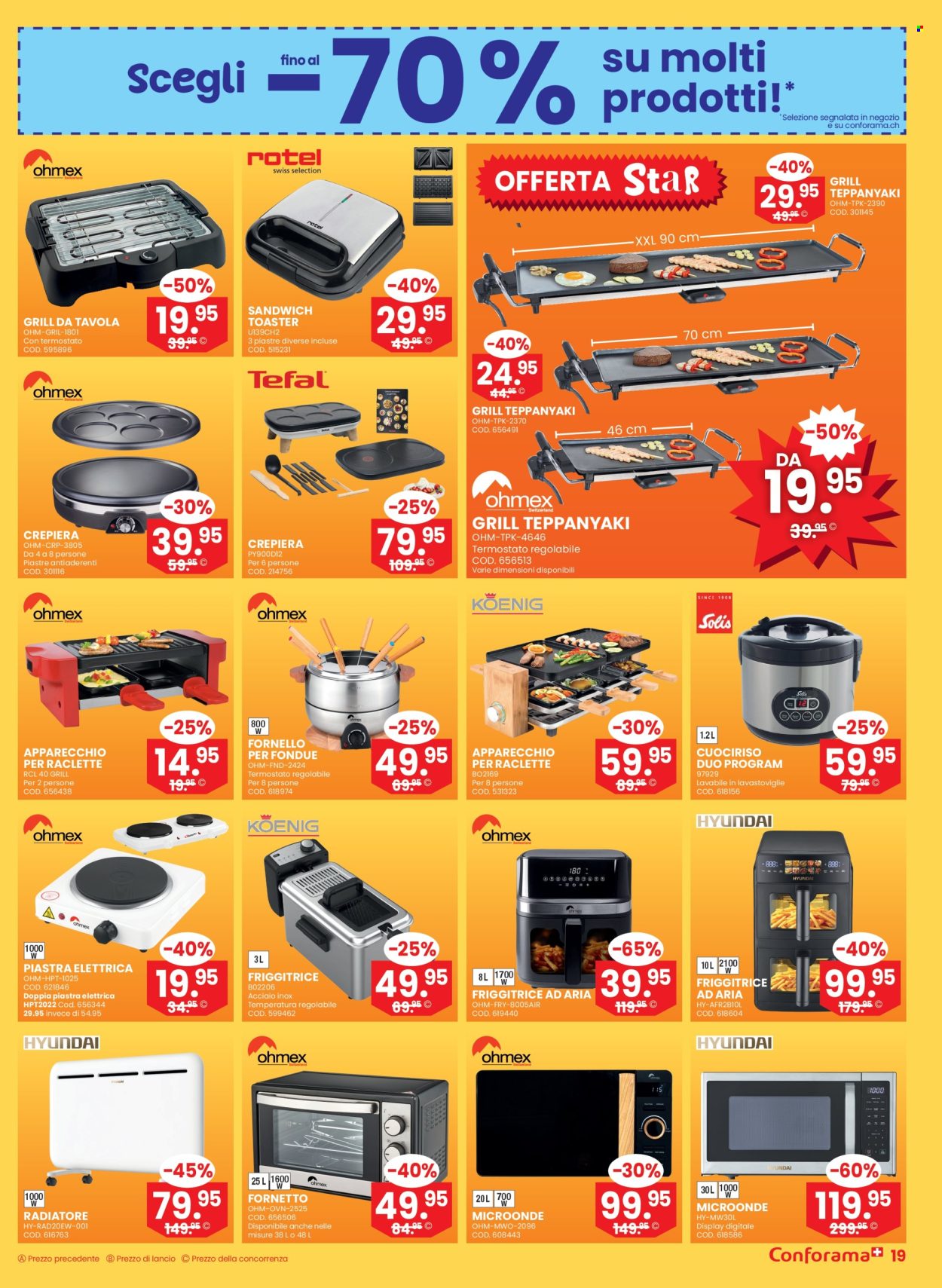 Volantino Conforama - 7.1.2026 - 20.1.2026. Pagina 19. Pagina 19