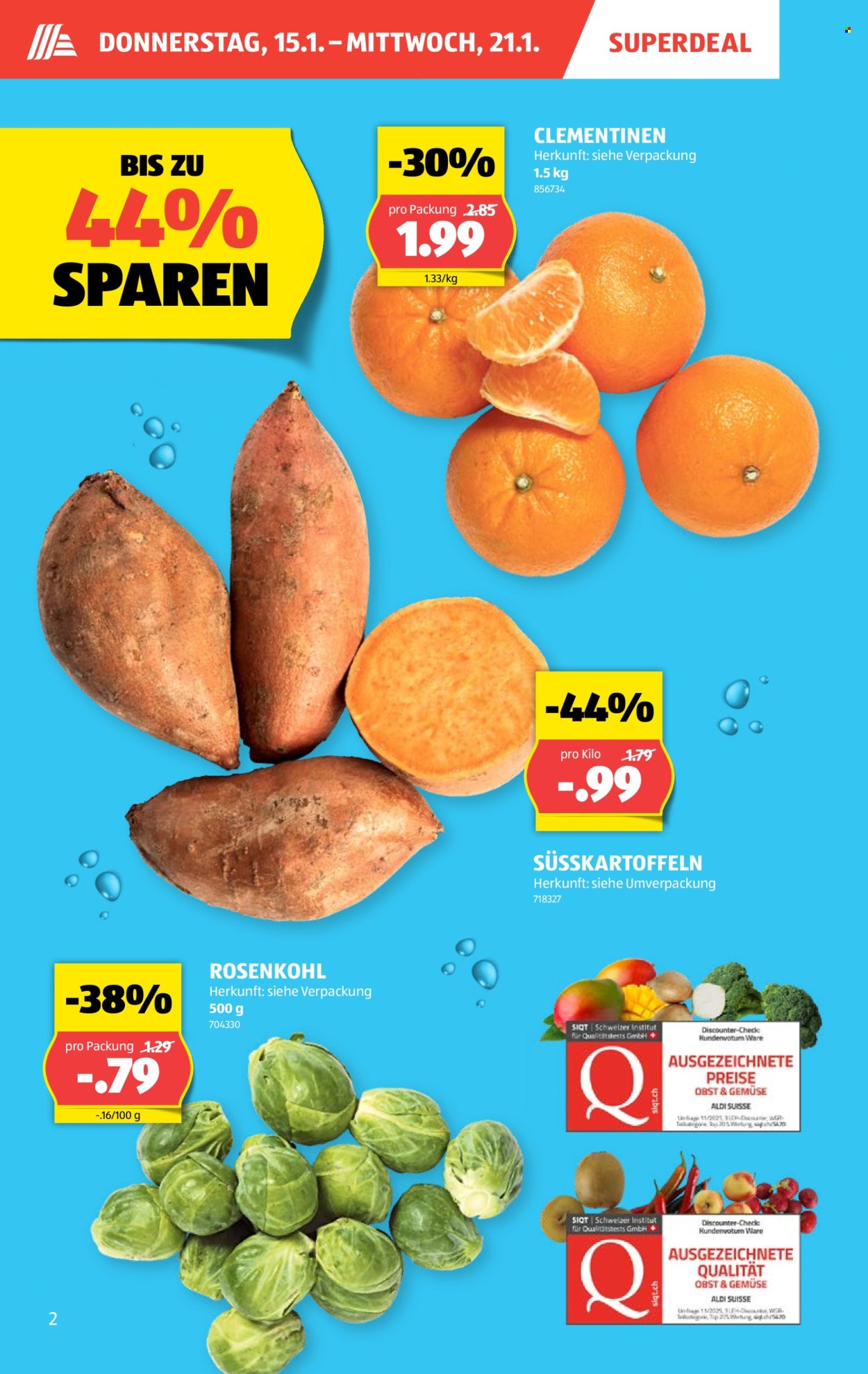 Volantino Aldi - 15.1.2026 - 21.1.2026. Pagina 2. Pagina 2